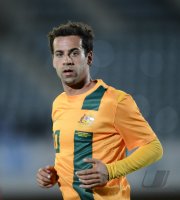 FUSSBALL INTERNATIONAL:  Alex BROSQUE (Australien)v