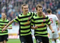 Fussball 1. Bundesliga  Saison 2011/2012 : VfB Stuttgart - 1. FSV Mainz