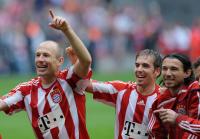 Fussball 1. Bundesliga :  JUBEL FC Bayern Muenchen