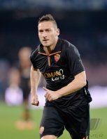 FUSSBALL Coppa Italia  2013/2014: Francesco Totti (AS Rom)