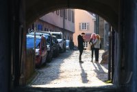 Tuebingen; Schmuckbild Sonne, Fruehjahr