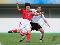 FUSSBALL  Olympia 2008   Vorrunde  Frauen  Nord Korea