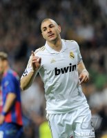 FUSSBALL  CHL  Saison 2011/2012:  JUBEL Karim Benzema (Real Madrid)