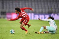 Fussball 1. Bundesliga Saison 20/21: FC Bayern Muenchen - SV Werder Bremen