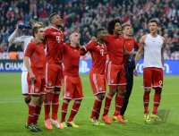 Fussball International CHL Saison 13/14: JUBEL FC Bayern Muenchen