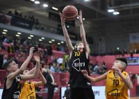 Basketball 1. Bundesliga 17/18 Hauptrunde: Walter Tigers Tuebingen - Eisbaeren Bremerhaven