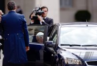 Rom, Papst Franziskus bei Staatschef Napolitano (Italien)