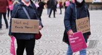 Kundgebung / Demo von Gewerbetreibenden in Rottenburg