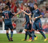 Fussball International Audi Cup 2013: JUBEL FC Bayern Muenchen