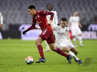 Fussball 1. Bundesliga Saison 21/22: FC Bayern Muenchen - Borussia Moenchengladbach