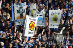 Fussball 1. Bundesliga: Schalke Fans mit Anti-Dortmund Spruechen