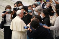 Rom Generalaudienz Papst Franziskus I.