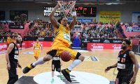 Basketball 1. Bundesliga 16/17 Hauptrunde: Walter Tigers Tuebingen - ratiopharm Ulm
