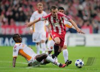 Fussball Champions League  Saison 2010/2011: FC Bayern  Muenchen  - AS Rom