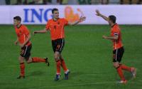 Fussball International: Holland - Mexiko