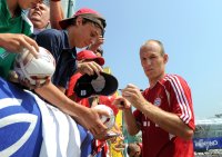 Fussball 1. Bundesliga Saison   2011/2012 :  Arjen Robben (FC Bayern Muenchen)