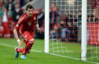 FUSSBALL DFB POKAL  Saison 2012/2013:  FC Bayern Muenchen - VfL Wolfsburg