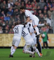 Fussball 1. Bundesliga  Saison 2010/2011:  JUBEL FC Bayern Muenchen