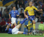 Fussball INTERNATIONAL  EURO 2004 Italien-Schweden