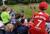 Fussball 1. Bundesliga 13/14 : Training beim FC Bayern Muenchen an der Saebener Strasse