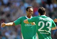 Fussball 1. Bundesliga: Bremen - Hannover