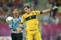 Fussball International Europameisterschaft 2012: Kroatien - Spanien