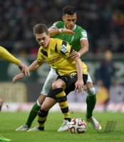 Fussball, 1. Bundesliga  Saison 2014/2015: SV Werder Bremen - Borussia Dortmund