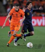 FUSSBALL WM 2010  FINALE:  Holland - Spanien