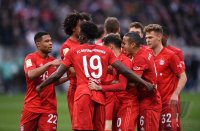 Fussball 1. Bundesliga Saison 19/20: TSG 1899 Hoffenheim - FC Bayern Muenchen