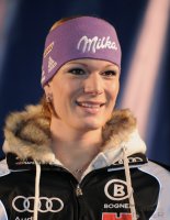 SKI Weltcup  Damen  ST. Moritz:  Maria RIESCH (GER)