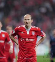 FUSSBALL  International CHL 09/10:  ROBBEN (FC Bayern  Muenchen)