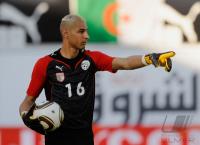 Fussball International: Torwart Faouzi  Chaouchi (Algerien)