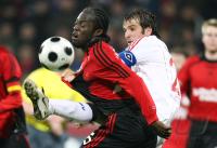 Fussball UEEA CUP ACHTELFINALE: Leverkusen - Hamburg