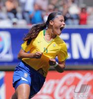 Fussball Frauen FIFA U 20  WM  2008   Mexiko - Brasilien