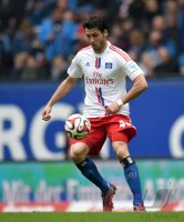 Fussball, 1. Bundesliga  Saison 2014/2015: Hamburger SV - FC Augsburg