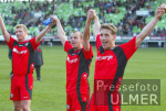 Fussball 2. Bundesliga: Reutlingen - Oberhausen, jubel