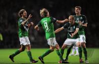 Fussball: Champions League Play-Offs Hinspiel, Saison 2010/2011: Bremen - Genua