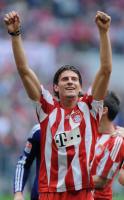 Fussball 1. Bundesliga : JUBEL  GOMEZ   (FC Bayern Muenchen)
