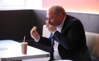 FC Bayern Muenchen Manager Uli Hoeness bei Burger King