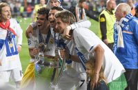 Fussball Champions League Finale 2014: Real Madrid - Atletico Madrid