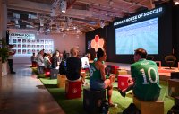 Fussball FIFA WM 2026: German House of Soccer in Manhattan / New York