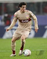 Fussball 1. Bundesliga: Stuttgart, HILBERT Einzelaktion