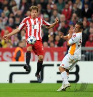 Fussball Champions League  Saison 2010/2011: FC Bayern  Muenchen  - AS Rom