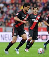 Fussball: 1. Bundesliga Saison 2010/2011: Leverkusen - Moenchengladbach