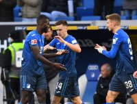 Fussball 1. Bundesliga Saison 21/22: TSG 1899 Hoffenheim - FC Augsburg