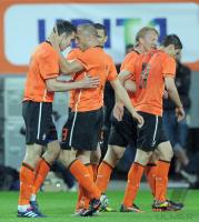 FUSSBALL INTERNATIONAL: Holland - Mexiko
