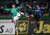 Fussball 1. Bundesliga: Bremen - Wolfsburg