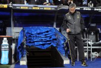 FUSSBALL International  COPA DEL REY  11/12: Trainer Jose Mourinho (Real Madrid)