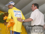 RAD  Tour de France 2003 7. Etappe Virenque (Quick Step) in Gelb