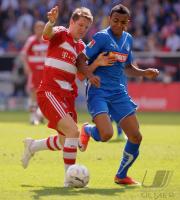 Fussball 1. Bundesliga 2008/2009  TSG 1899 Hoffenheim - FC Bayern Muenchen